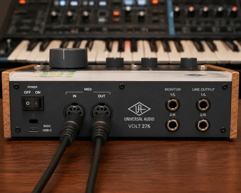 Universal Audio Volt 276 vs Focusrite Scarlett 2i2, Volt 276 vs Scarlett 2i2 4th Gen, best budget audio interface, desktop audio interface comparison, USB-C audio interfaces, home studio audio interface, UA Volt 276 vs Scarlett 2i2 4th Gen, budget interfaces under $300, 1176 compression audio interface, Auto Gain audio interface, Focusrite Scarlett 2i2 4th Gen review, Universal Audio Volt 276 review, audio interface for podcasters, vocal recording audio interface, Scarlett 2i2 vs Volt 276 comparison