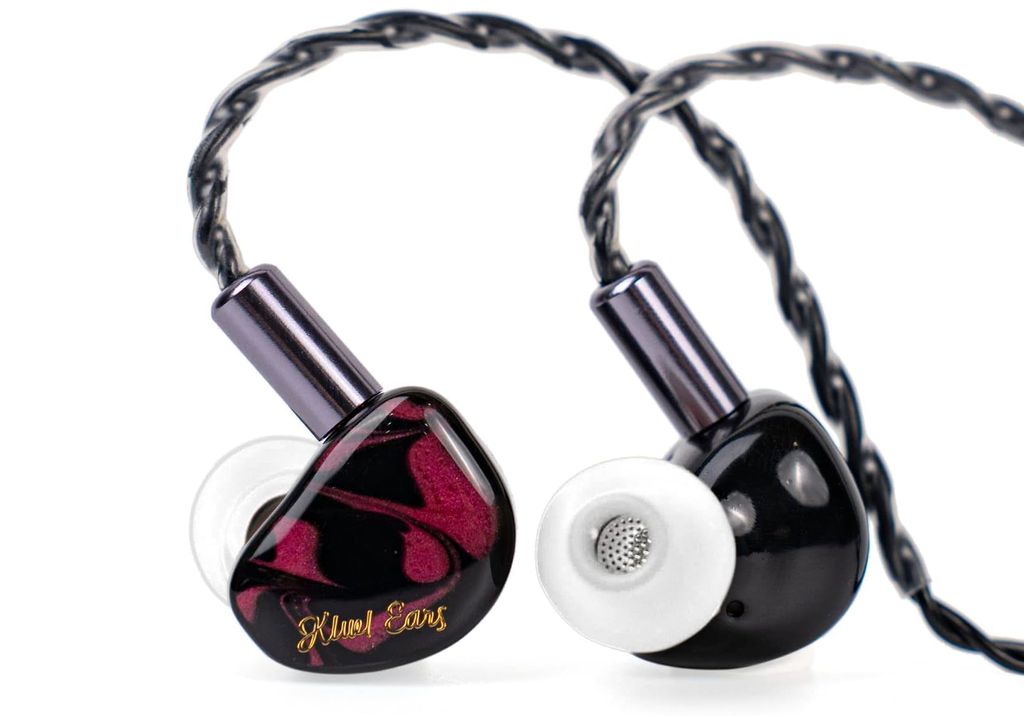 Kiwi Ears Cadenza in-ear monitor earphones with braided cable